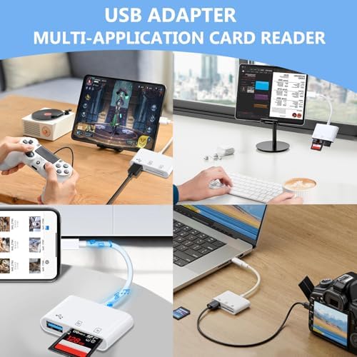 USB C Dual Slots with OTG Camera Digital Adapter - Image 6