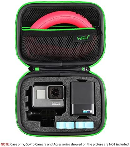 HSU Carrying Case for GoPro Camera and Accessories (Small Size Green) - Image 4