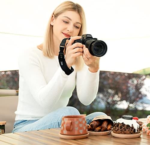 JJC Soft Camera Hand Strap Wrist Strap for Canon Rebel T7 T6 T8i SL3 90D - Image 6