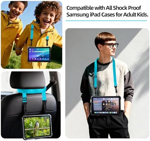 Adjustable Shoulder Strap, iPad Strap Nylon Neck Lanyard - Image 4