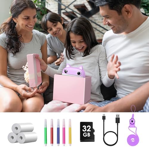 Kids Camera Instant Print, Christmas Birthday Gifts for Girl Boys Kids 3-12 - Image 7