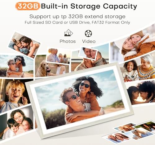 Digital Picture Frame, 15.6 Inch Frameo Digital Frame WiFi Large Display - Image 4