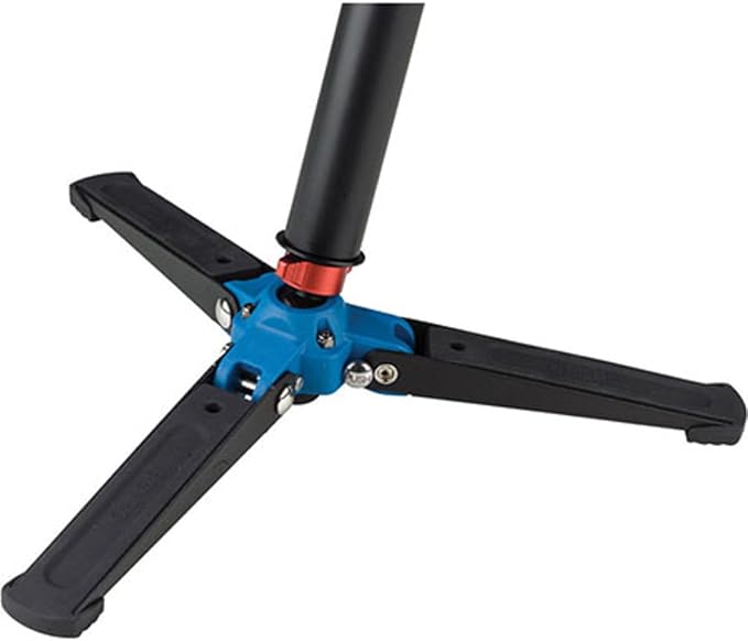 Benro 4 Section Aluminum Monopod with 3-Leg Locking Base, Flip Lock Legs, 22" Maximum Height, 44.1 lb. Load Capacity- Black (A48FD) - Image 4