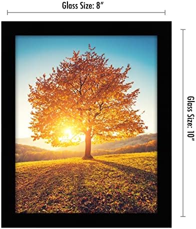 Americanflat 8x10 Picture Frame - Engineered Wood - Black - Image 2