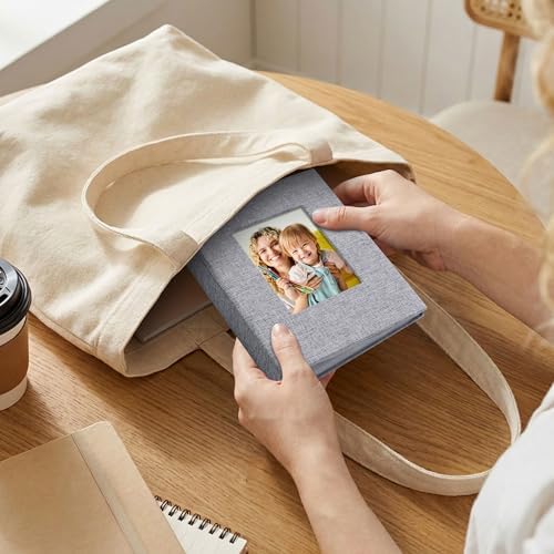 Vienrose 4x6 Mini Photo Album, 2 Pack, 52 Photos, Grey - Image 6