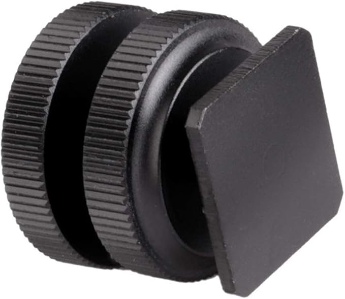 Fotasy 5 Packs Hot Shoe to 1/4 Adapter, Black, Portable Electronic Device Mount, Compatible with Canon, Nikon, Sony, Fujifilm DSLR Cameras - Image 4