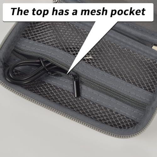 Digital Camera Case Compatible with TEBNGIHNM for Duluvulu for Oiadek for zheozeig for Zostuic for Toiauaha 4K Vlogging Camera. Storage Holder Bag for Canon PowerShot (Box Only)- Grey - Image 4