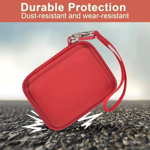 ALKOO Digital Camera Case for CAMKORY, Camera Pouch for KODAK Pixpro -Red - Image 5