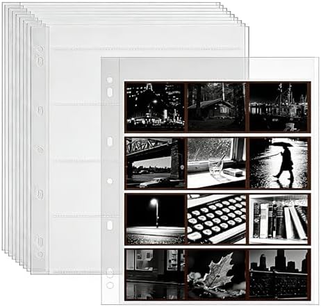 120 Film Negative Sleeves 30Pcs Film Storage Binder for Negatives Archival Film Holder Help You Collect and Organize Films. by KDIMSY
