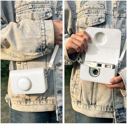Camera Case for KODAK EKTAR H35 H35N Half Frame Film Camera, White - Image 5