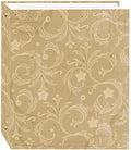 Magnetic Self-Stick 3-Ring Photo Album 100 Pages (50 Sheets), Jasmine Design by PioneerPhotoAlbums