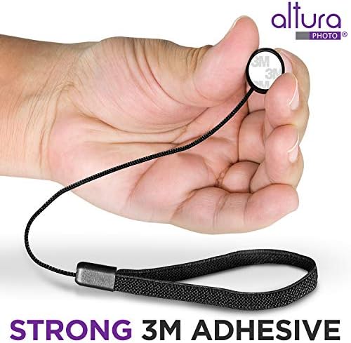 Altura Photo 5 Pcs Lens Cap Leash, Keeper, Tether & Holder for Camera Lens - Image 2