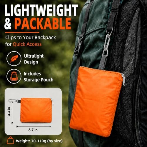 Frelaxy Waterproof Backpack Rain Cover, Pack Covers for Hiking, Travel - Image 5