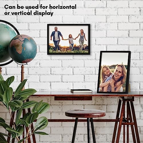 Americanflat 7x10 Picture Frame - Slim Molding - Black - Image 4