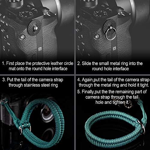 Paracord Camera Wrist Strap Lanyard-Quick Release for DSLR Mirrorless - Image 5