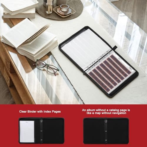 eTone 50 PCS 135 35mm Film Negative Page Preservers Sleeves,Acid-Free Storage Kit with Film Binder Box - Image 6