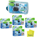 Fujifilm QuickSnap 800 Waterproof 35mm One-Time-Use Disposable Camera (4-Pack) by FUJIFILM