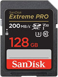 SanDisk SDSDXXD-128G-ANCIN 128gb Extreme Pro Sd Flsh 200/140mb/s Rw C10 Uhs by Unknown