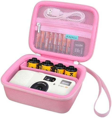 RAIALL Case for KODAK Snapic A1 35mm Film Camera and Print Film, Pink by RAIALL