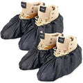 Reusable Boot & Shoe Covers, Washable, Non-Slip, 2 Pairs, X-Large by LINKEASE