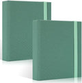 Vienrose Polaroid Photo Album Binding Cloth Photo Book for Instax Fuji 2 x3 Inch Photo Fits Fujifilm Mini 12 11 9 Snap PIC-300 52 Pockets 2 Pack, Aqua by Vienrose