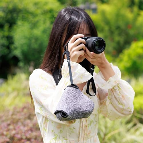 Neoprene Camera Case for Fuji X-T30 III+16-50mm A6400+18-55mm Lens - Image 4