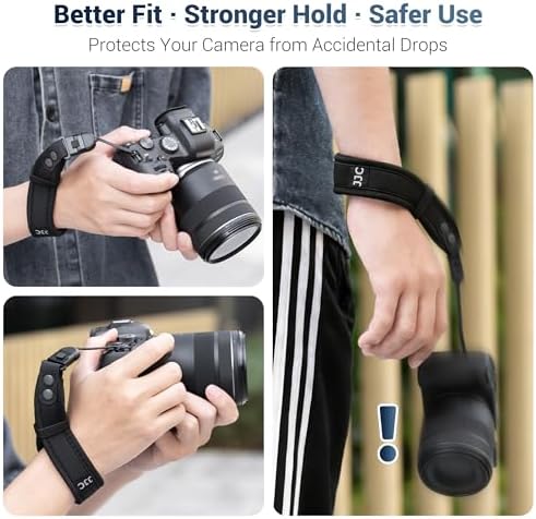 Upgraded Quick Release Soft Neoprene Camera Hand Strap for Canon R50V RX10V - Image 2