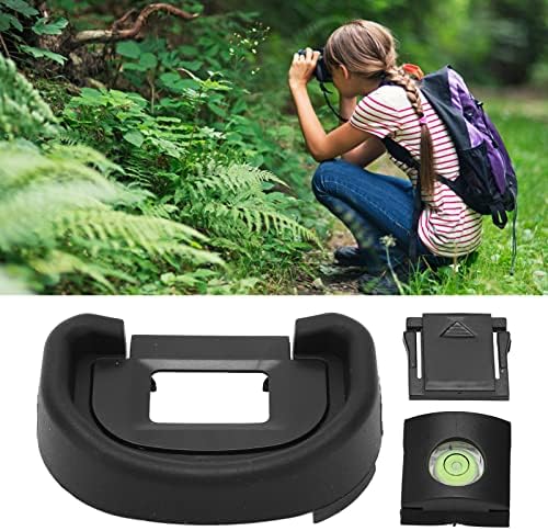 Zyyini Camera Eyecup for, EC-II Camera Eyecup Eyepiece Viewfinder Protector Replacement, with Camera Hot Shoe Level and Cover,for -1V/1Ds Mark II/1D Mark II N/1D Mark II/1DS/1D - Image 3