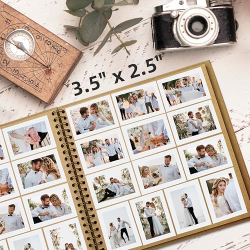 Yopih Scrapbook Album 12x12in, Acid-Free Kraft Paper 50 Sheets 100 Pages - Image 4