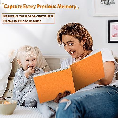 Artfeel Photo Album Self Adhesive Scrapbook,Large Photo Book for 4x6,5x7,8x10 Pictures,DIY Album for Baby Wedding Family Travel Birthday,with Metallic Pen and Scraper - Image 6