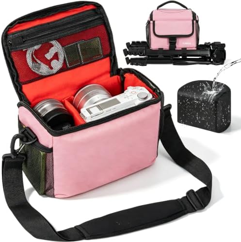 Camera Carrying Case, Camera Storage Bags Anti-Shock Crossbody Camera Case by GMAK