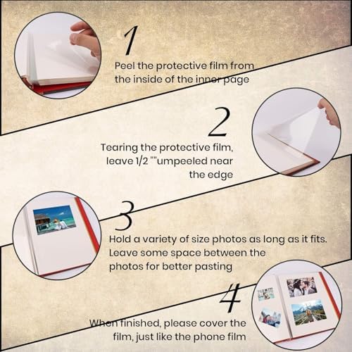Adventure Book Photo Album 13x11.5 Self Adhesive Scrapbook - Image 5