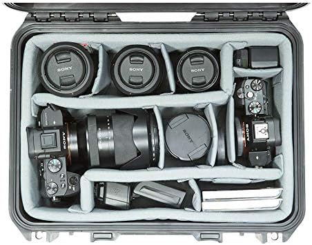 SKB Cases iSeries Storage Organizer iSeries 3i-1510-6 Think Tank Designed Padded Divider Set, Gray (5DV-1510-TT) - Image 3