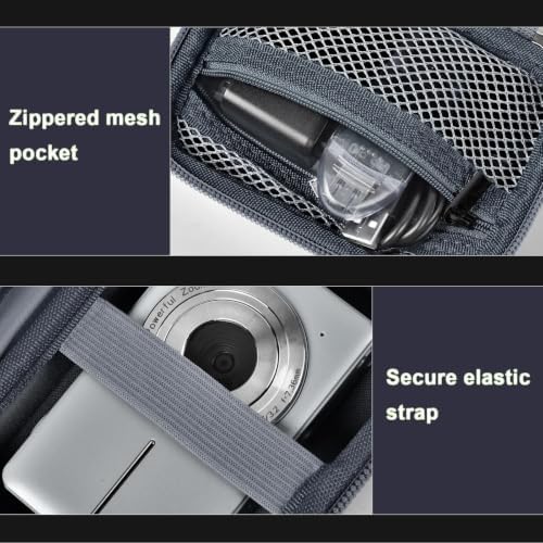 ALKOO Digital Camera Case for CAMKORY, Camera Pouch for KODAK Pixpro -Grey - Image 6