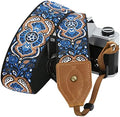 Padwa Lifestyle 2" Wide Classic Crazy Horse Art Cowhide Head Cotton Camera Straps for Photographers by PadwaLifestyleCameraStrap