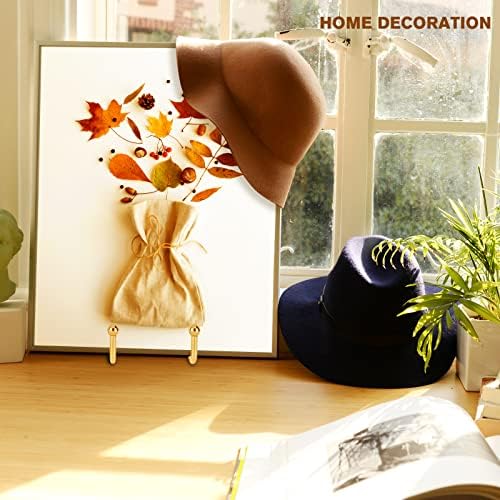 Decolore 4 Pack 4 Inch Display Stands Gold Plate Stands Metal Frame Holder Stand for Picture, Decorative Plate, Photo Easel, Artistic Work Display Stand, Picture Frames - Image 5