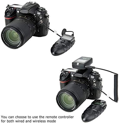 JJC Wireless Intervalometer Timer Remote Shutter for Nikon Z8 Z9 D850 D810 - Image 6