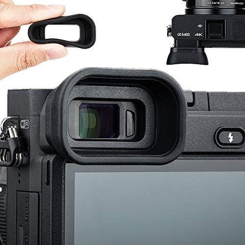 Extended A6600 A6500 A6400 Eye Cup,Replace Sony FDA-EP17 Eyepiece Cup by Kiorafoto