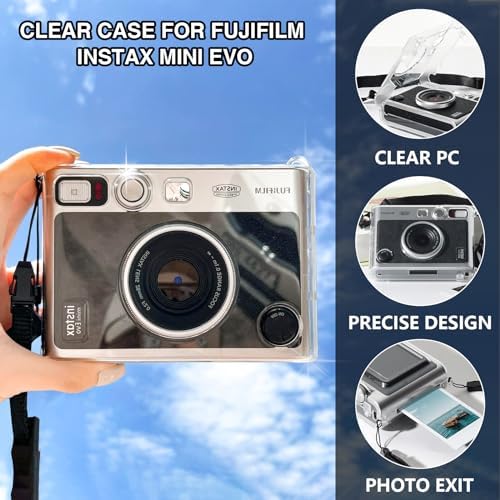 CAIYOULE Camera Case for Fujifilm Instax Mini EVO Instant Film Camera - Image 4