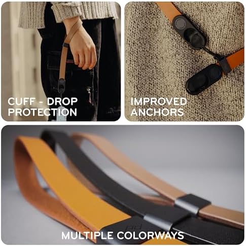 Peak Design Cuff Leather Camera Strap – Quick Release, 100 lb Capacity, for DSLR, Compact & Point-and-Shoot Cameras - Image 4