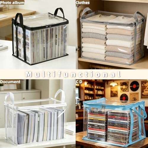 3 Pack Clear Comic Book Storage Containers, White - Image 7