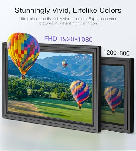 64GB Uhale 15.6" Digital Picture Frame, Large WiFi Electronic Photo Frames 1920 x 1080 IPS FHD Touch Screen, Share Photos and Videos Anywhere, Support SD/USB, Best Gifts for Parents and Grandparents - Image 5