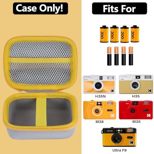 RIYADAone Case for KODAK EKTAR H35/H35N/Ultra F9/M35 Half Frame Film Camera - Image 3