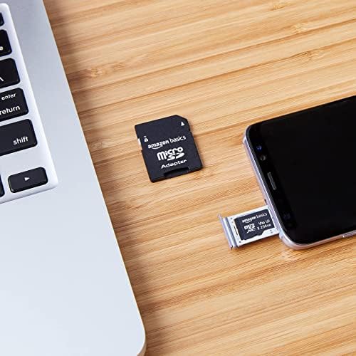 Amazon Basics microSDXC Memory Card with Full Size Adapter, A2, U3, Read Speed up to 100 MB/s, 256GB, Black - Image 6