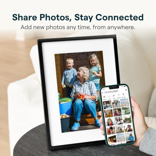 Skylight Digital Picture Frame 2 – 10" Full HD Touchscreen, Black - Image 2