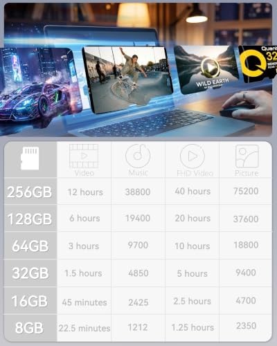 32GB Micro SDHC Card with SD Adapter, A1 Micro SD Card - Image 2