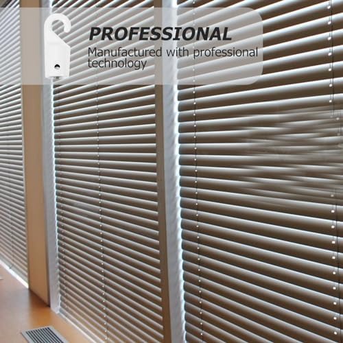 OSALADI 4pcs Hardware Tilt Wand Tip Repair for Broken Horizontal Blind Hardware Vertical Blinds Replacement Parts for Interior Windows White - Image 4