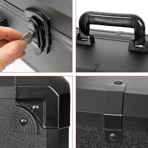 Protective Hard Case Shockproof Water-resistant with Customized DIY Foam Insert fit for Camera, Laptops, etc, 17 X 12 X 5-Inch - Image 4