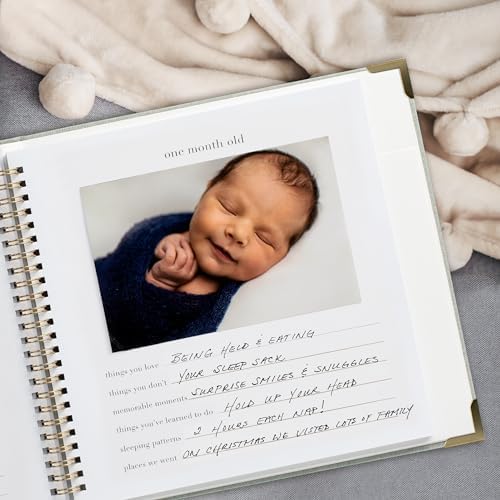 Keepsake Baby Memory Book for Boys and Girls - Timeless First 5 Year Book - Image 2