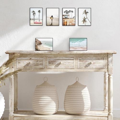 Americanflat Front Loading 5x7 Picture Frame with Shatter-Resistant Glass - Set of 6 - Metropolitan Collection - Photo Frame for Tabletop and Wall Display - Black - Image 6